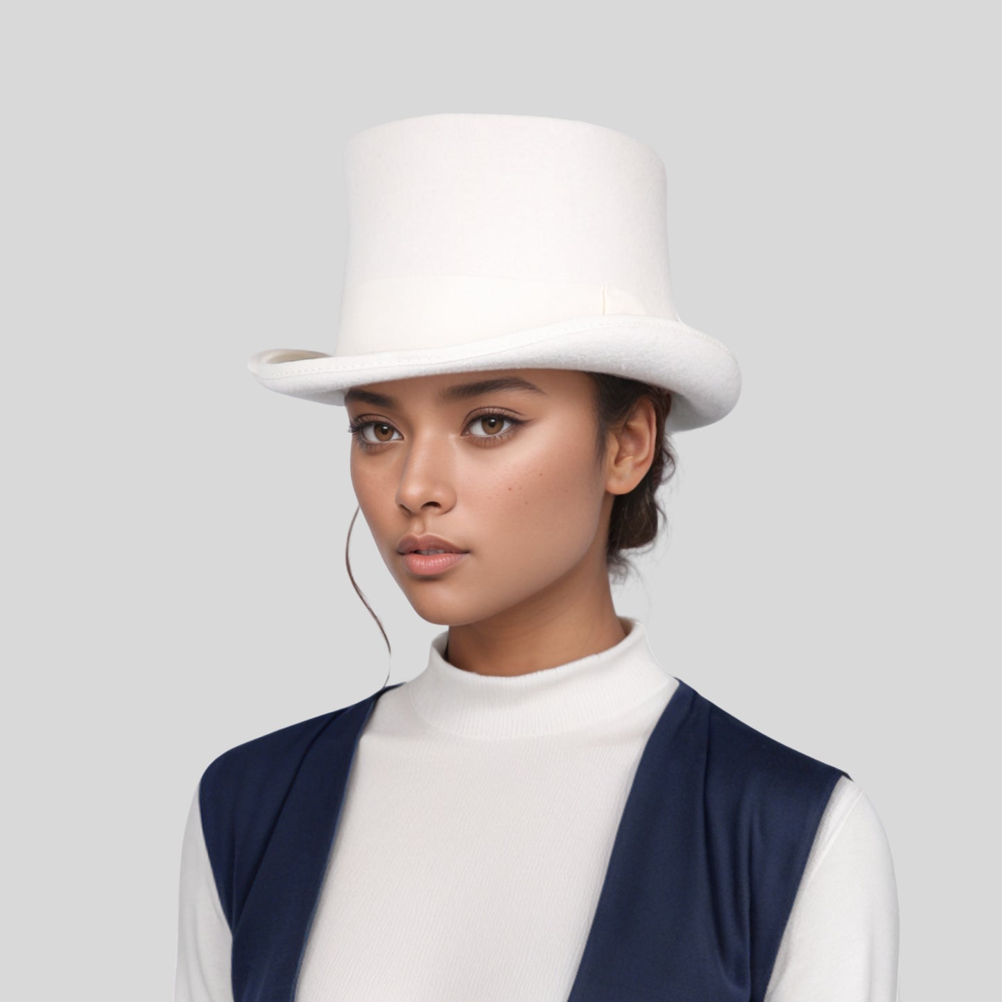 Wool felt Top Hats, Classic Wedding Events Costume Hat - hatsXcaps