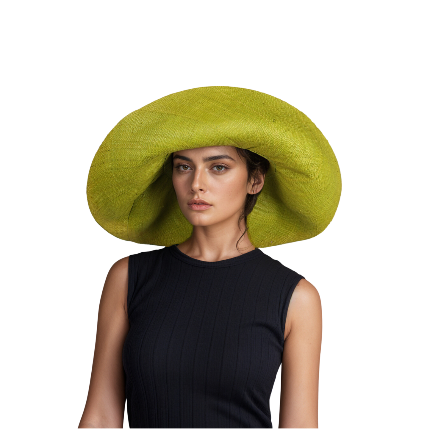 Women's Wide Brim Mimosa Sun Hat for Summer Beach - hatsXcaps