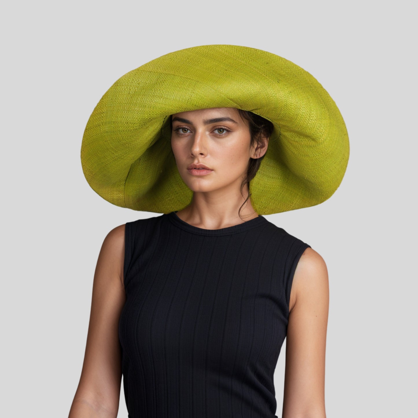 Women's Wide Brim Mimosa Sun Hat for Summer Beach - hatsXcaps
