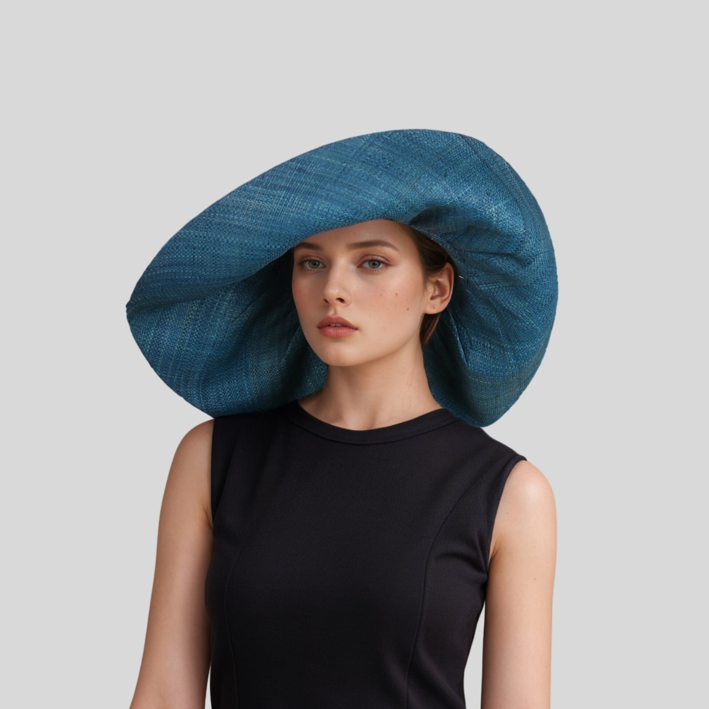 Women's Wide Brim Mimosa Sun Hat for Summer Beach - hatsXcaps