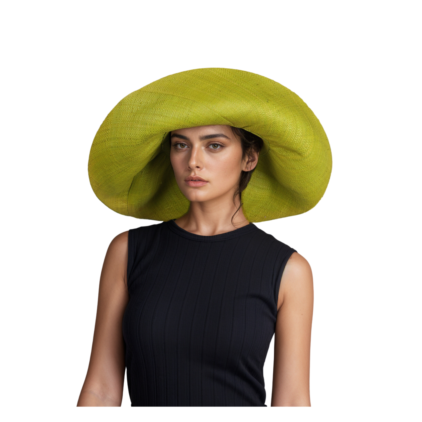 Women's Wide Brim Mimosa Sun Hat for Summer Beach - hatsXcaps