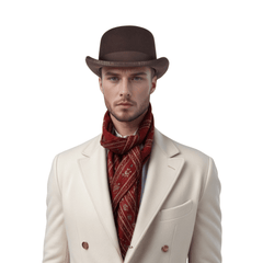 Stiff Wool Felt Bowler Hat - hatsXcaps