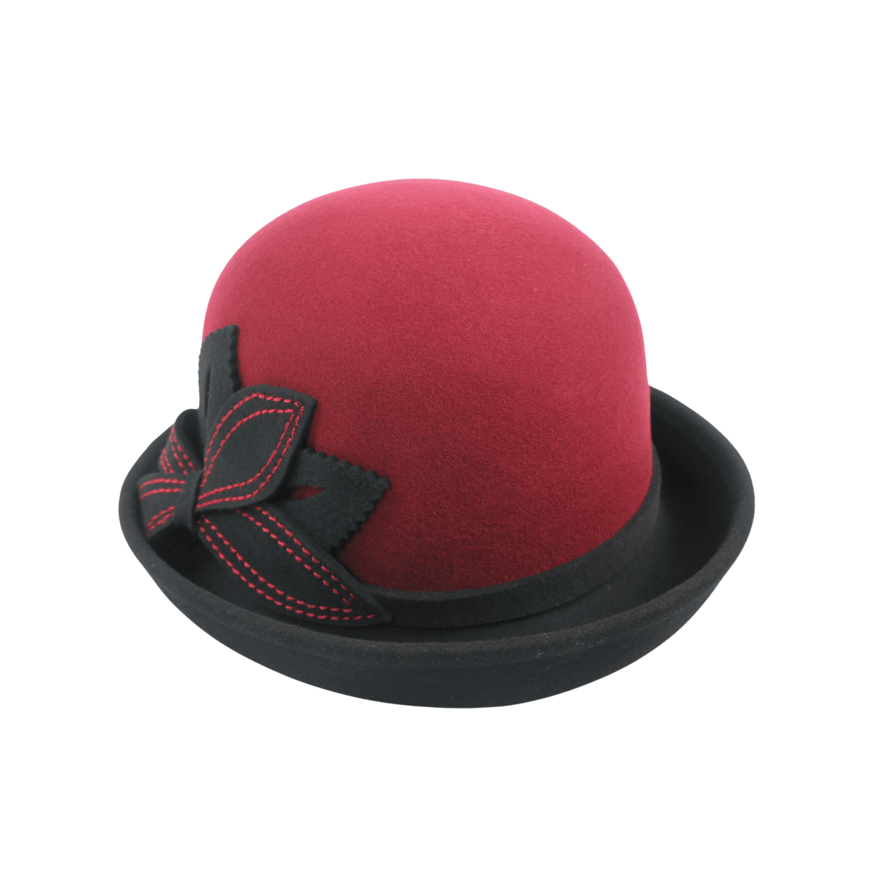 Ladies 1920s Felt England Wool Cloche Hats for Women - hatsXcaps