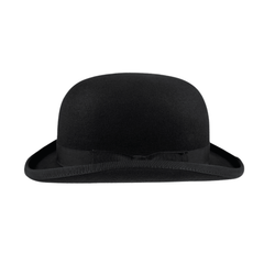 Stiff Wool Felt Bowler Hat - hatsXcaps
