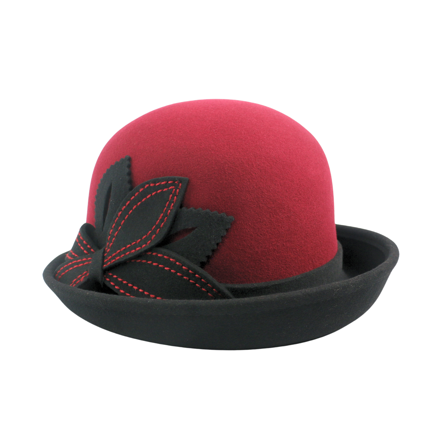 Ladies 1920s Felt England Wool Cloche Hats for Women - hatsXcaps