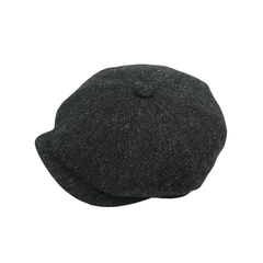 Newsboy Cap 100% Scottish Wool Baker Boy Flat Cap, Peaky Blinders Newsboy - hatsXcaps