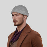 Unisex Retro & Streetwear Beanies Wool Docker Brimless Hat - hatsXcaps