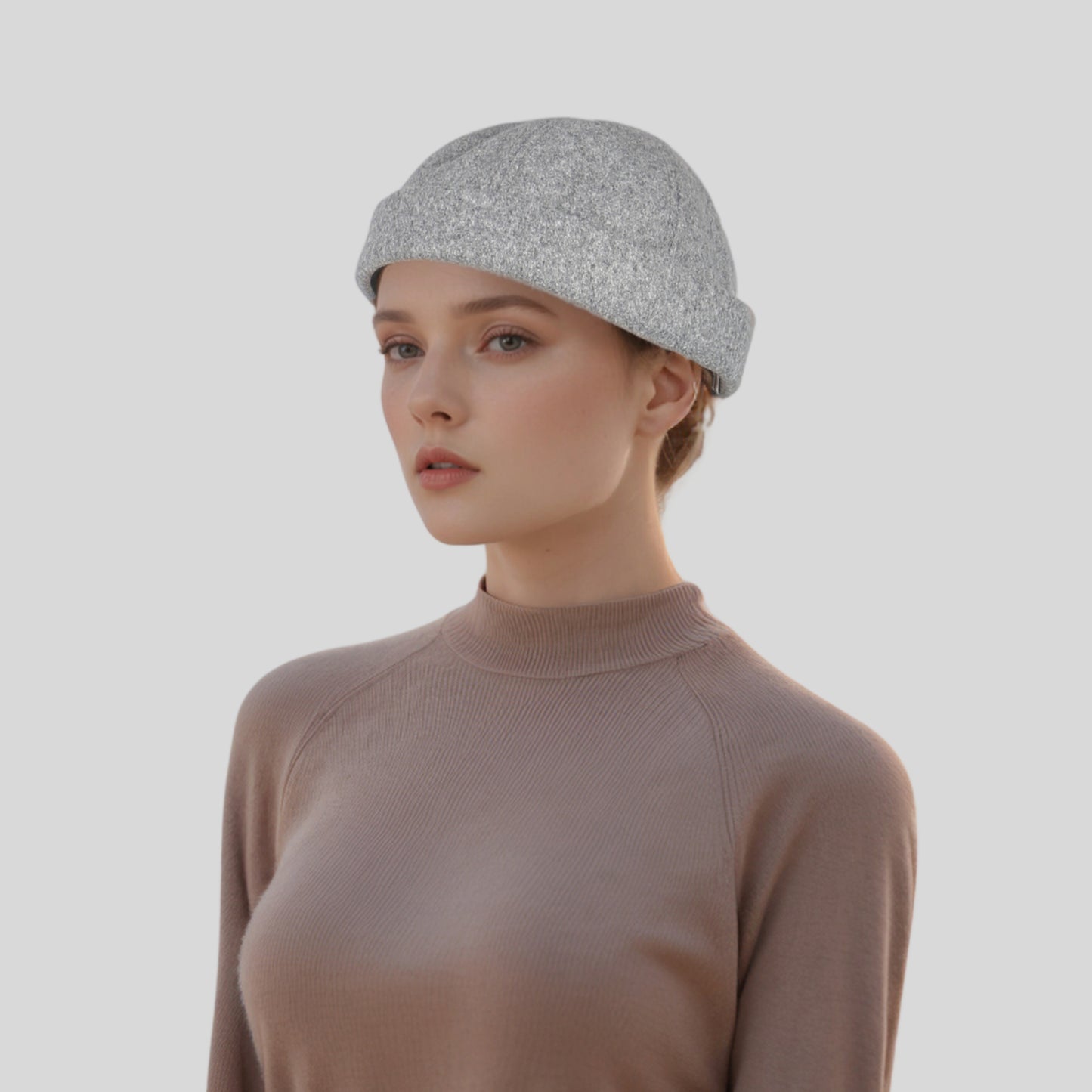 Unisex Retro & Streetwear Beanies Wool Docker Brimless Hat - hatsXcaps