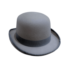 Stiff Wool Felt Bowler Hat - hatsXcaps