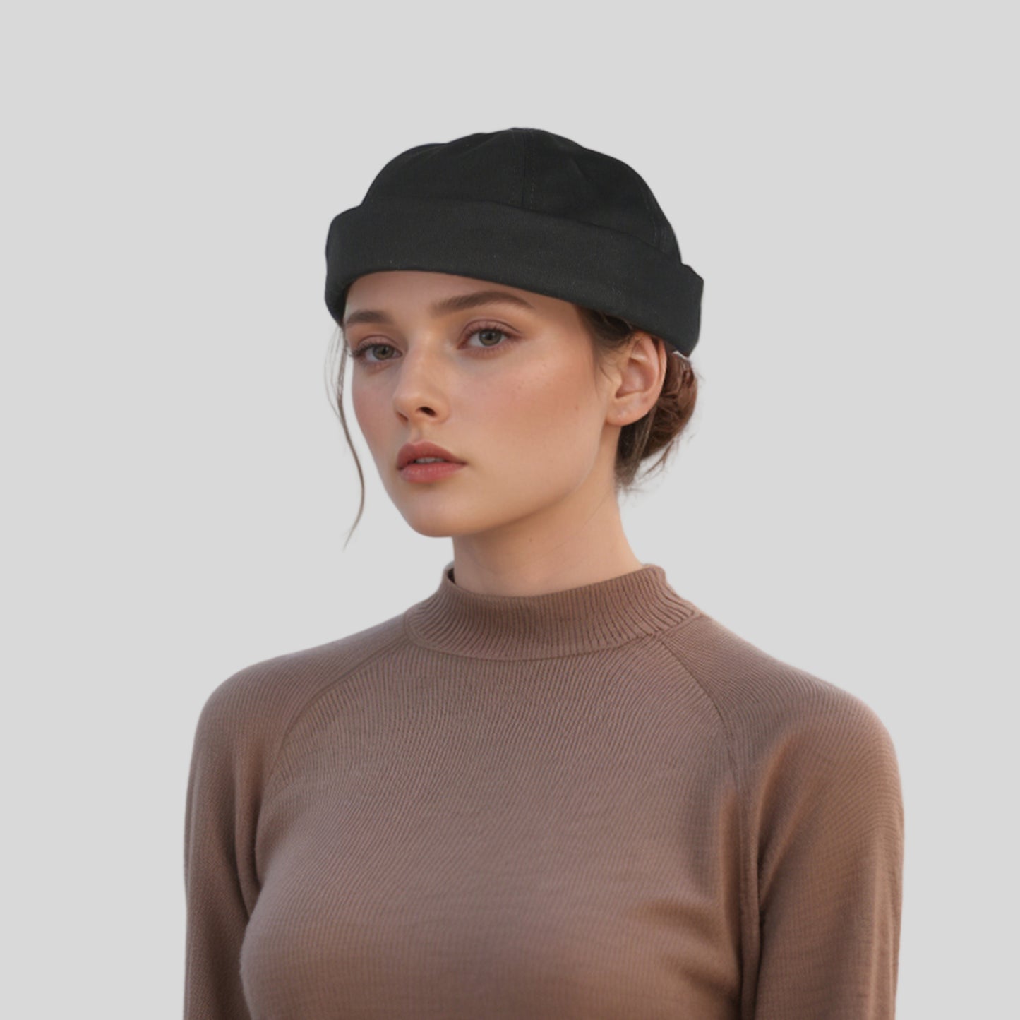 Adjustable Sailor Unisex Cotton Docker Brimless Hat - hatsXcaps