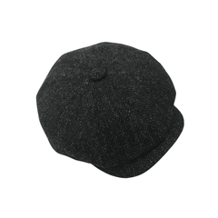 Scottish Wool Baker Boy Men's Flat Cap Fashionable - hatsXcaps