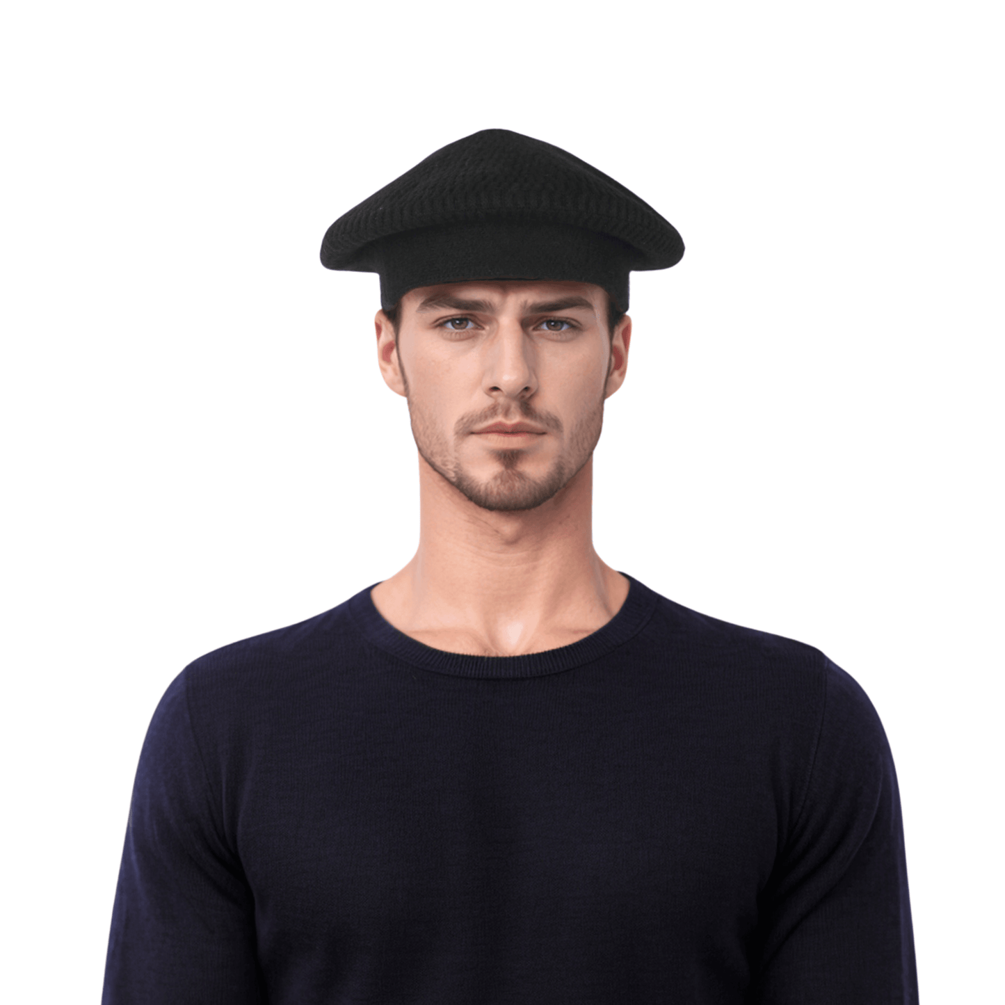 Classic French Style Unisex Cashmere Blend Premium Knit - hatsXcaps