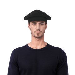 Classic French Style Unisex Cashmere Blend Premium Knit - hatsXcaps