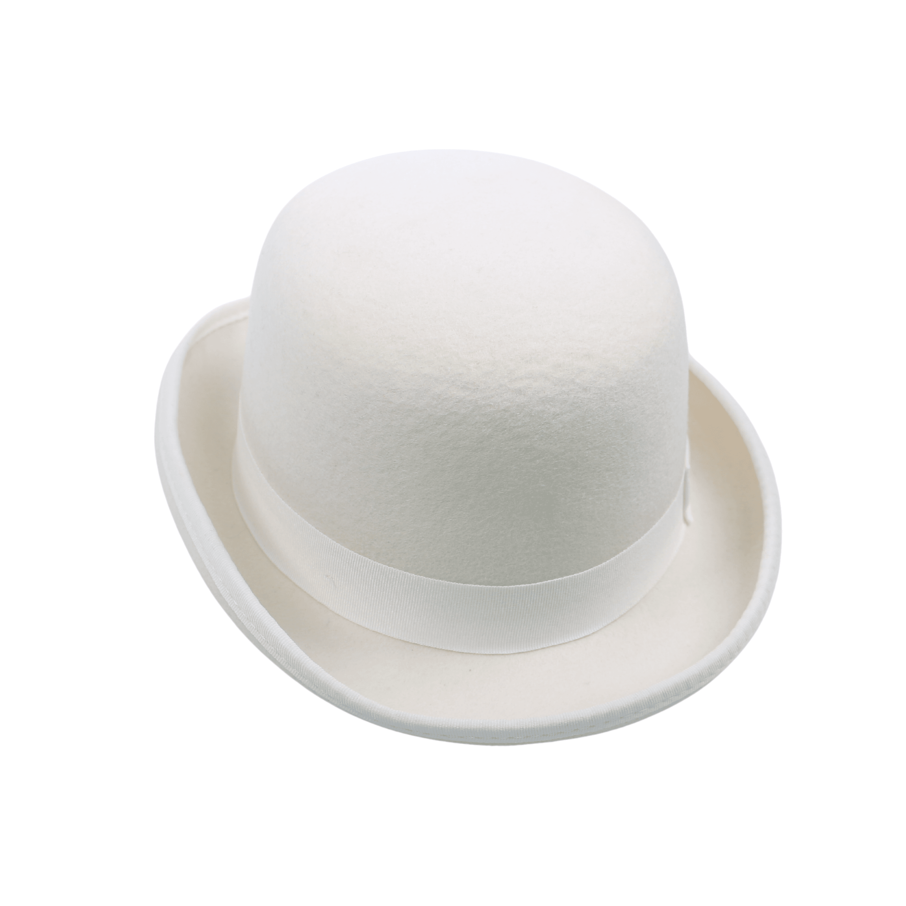 Stiff Wool Felt Bowler Hat - hatsXcaps