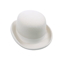 Stiff Wool Felt Bowler Hat - hatsXcaps