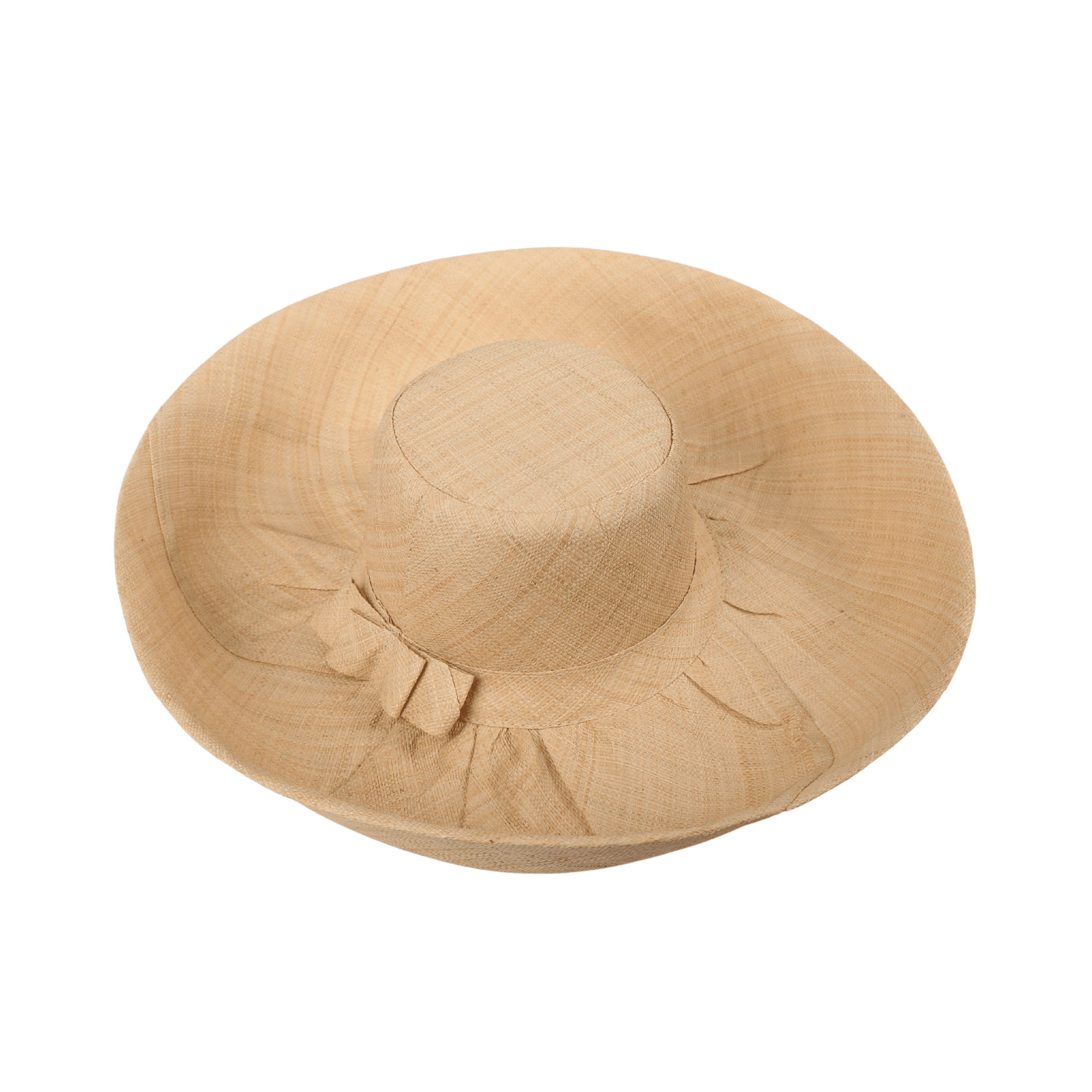 Women's Wide Brim Mimosa Sun Hat for Summer Beach - hatsXcaps