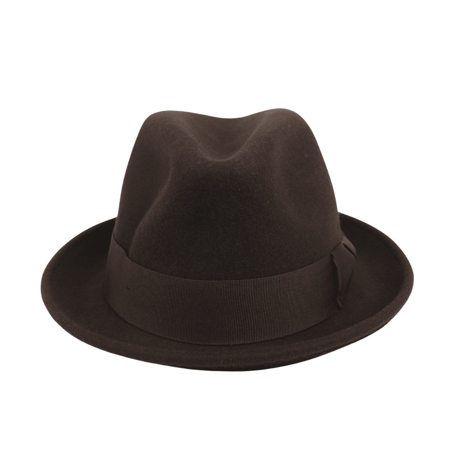 100% Wool Felt Felt Trilby Hat for Men & Women - hatsXcaps