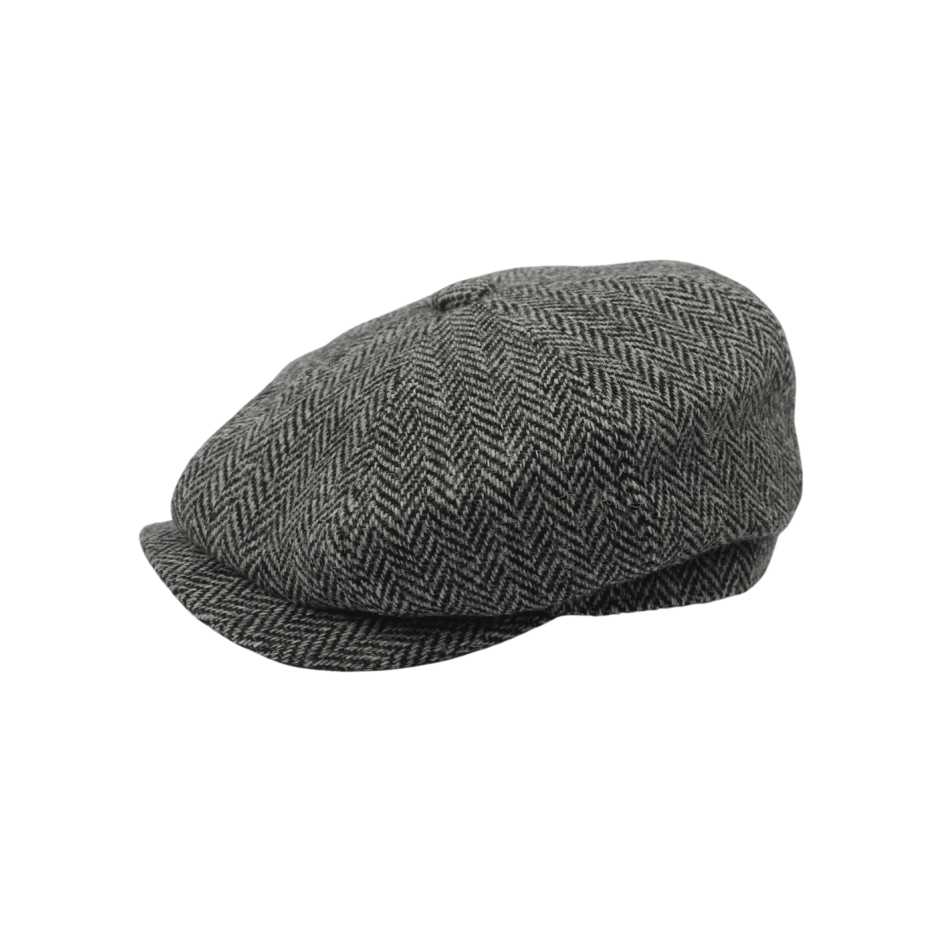 Scottish Wool Baker Boy Men's Flat Cap Fashionable - hatsXcaps