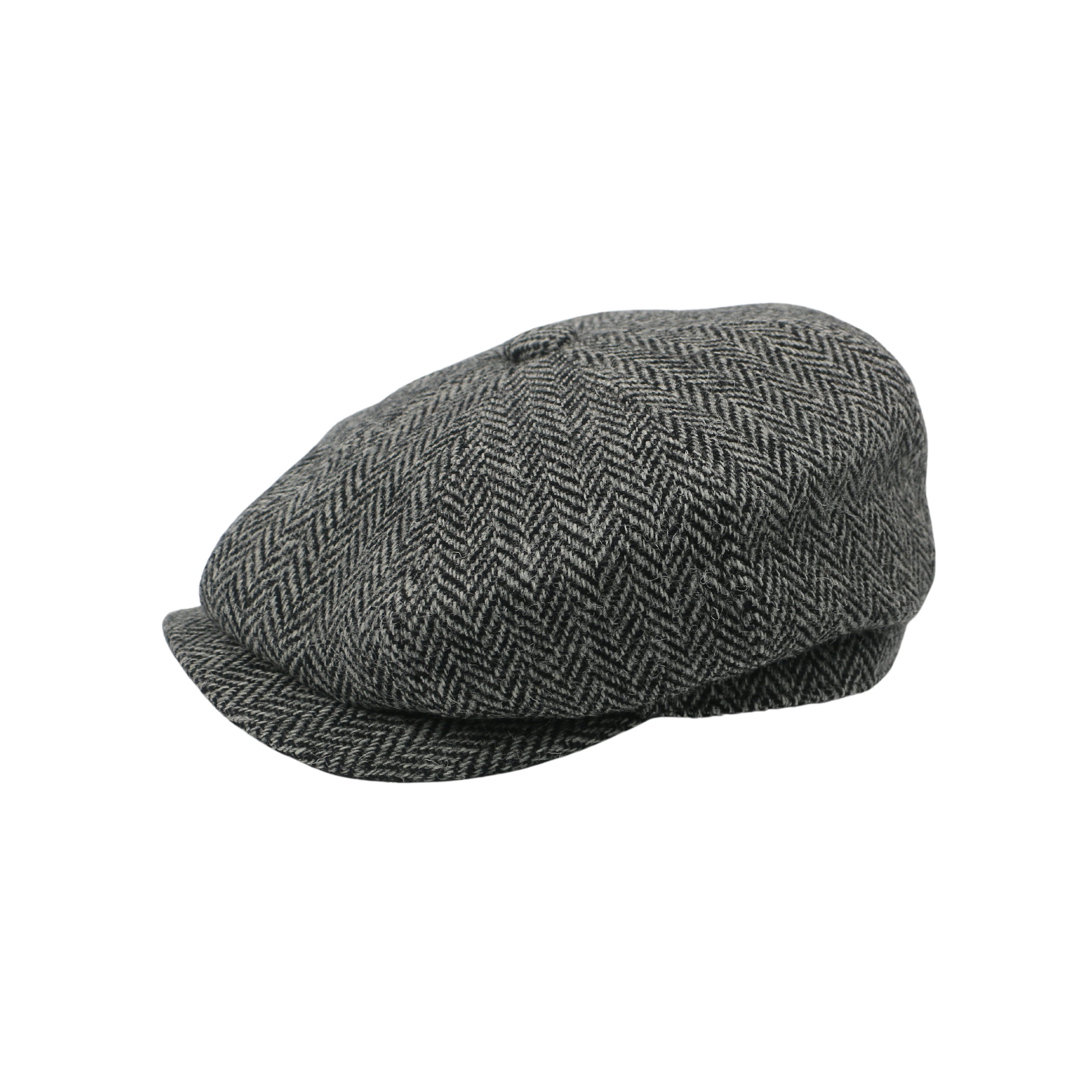 Newsboy Cap 100% Scottish Wool Baker Boy Flat Cap, Peaky Blinders Newsboy - hatsXcaps