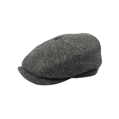 Newsboy Cap 100% Scottish Wool Baker Boy Flat Cap, Peaky Blinders Newsboy - hatsXcaps