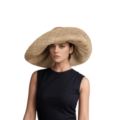 Women's Wide Brim Mimosa Sun Hat for Summer Beach - hatsXcaps