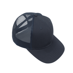 Unisex Half Mesh Cotton Trucker Baseball Cap - hatsXcaps