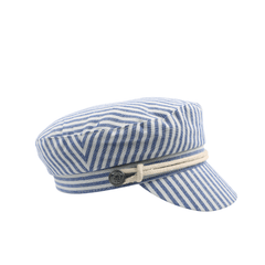 Womens Cotton Fiddler Cap with Rope Band - hatsXcaps
