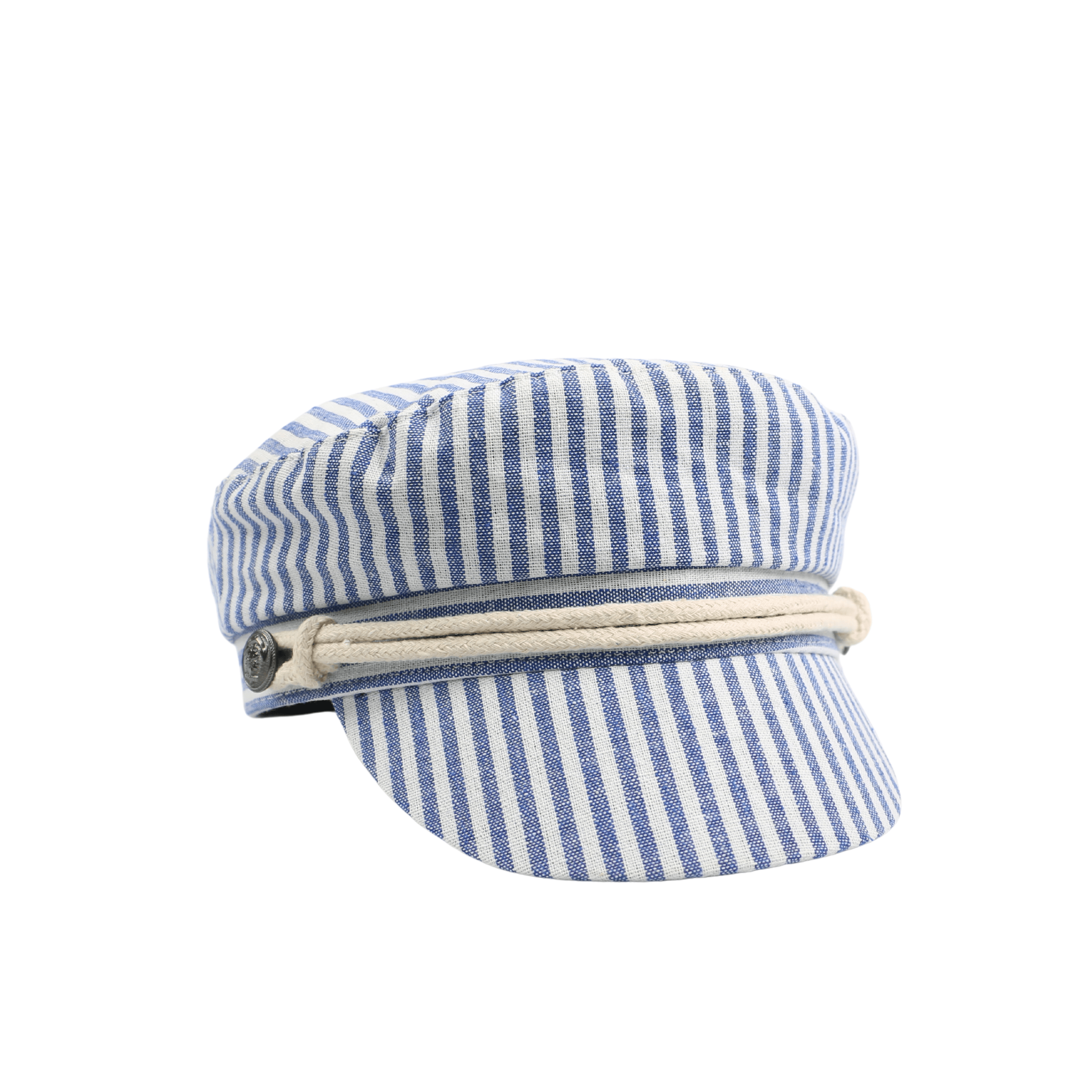 Womens Cotton Fiddler Cap with Rope Band - hatsXcaps