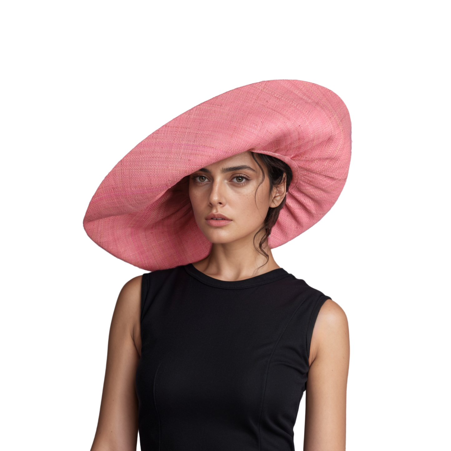 Women's Wide Brim Mimosa Sun Hat for Summer Beach - hatsXcaps