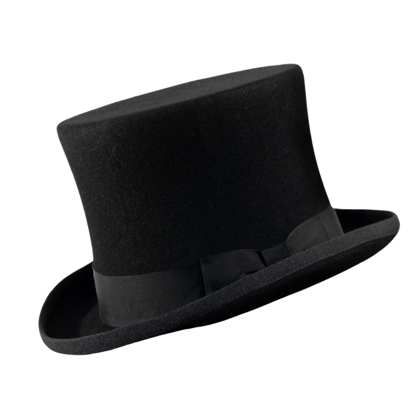 Wool Felt Victoria Top Hat - hatsXcaps