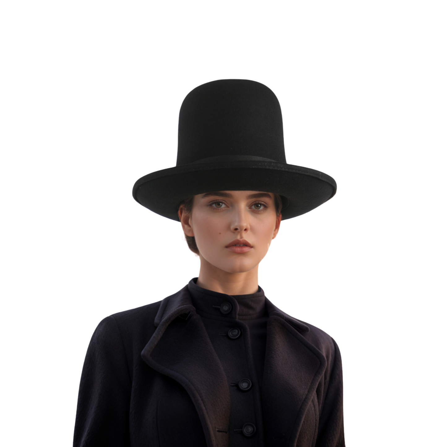 Tall Bowler Coke Stovepipe Hat One Size Adjustable Derby Hat - hatsXcaps