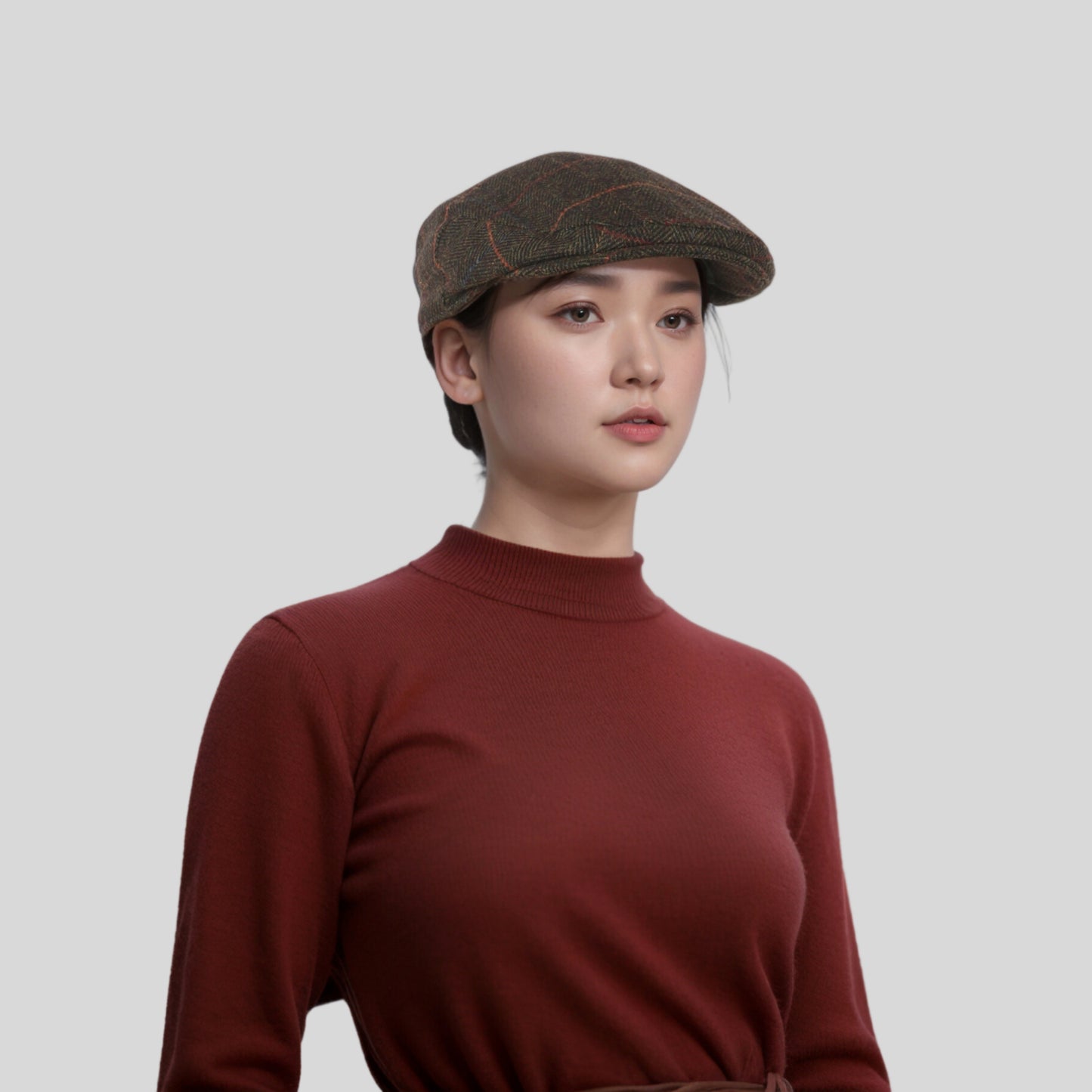 Classic British Tweed Style Caps for Men - hatsXcaps