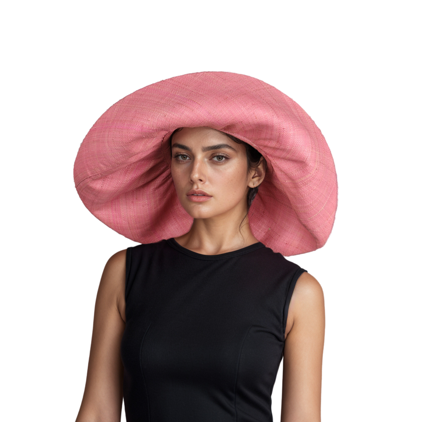 Women's Wide Brim Mimosa Sun Hat for Summer Beach - hatsXcaps