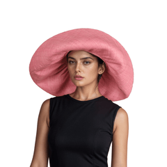 Women's Wide Brim Mimosa Sun Hat for Summer Beach - hatsXcaps