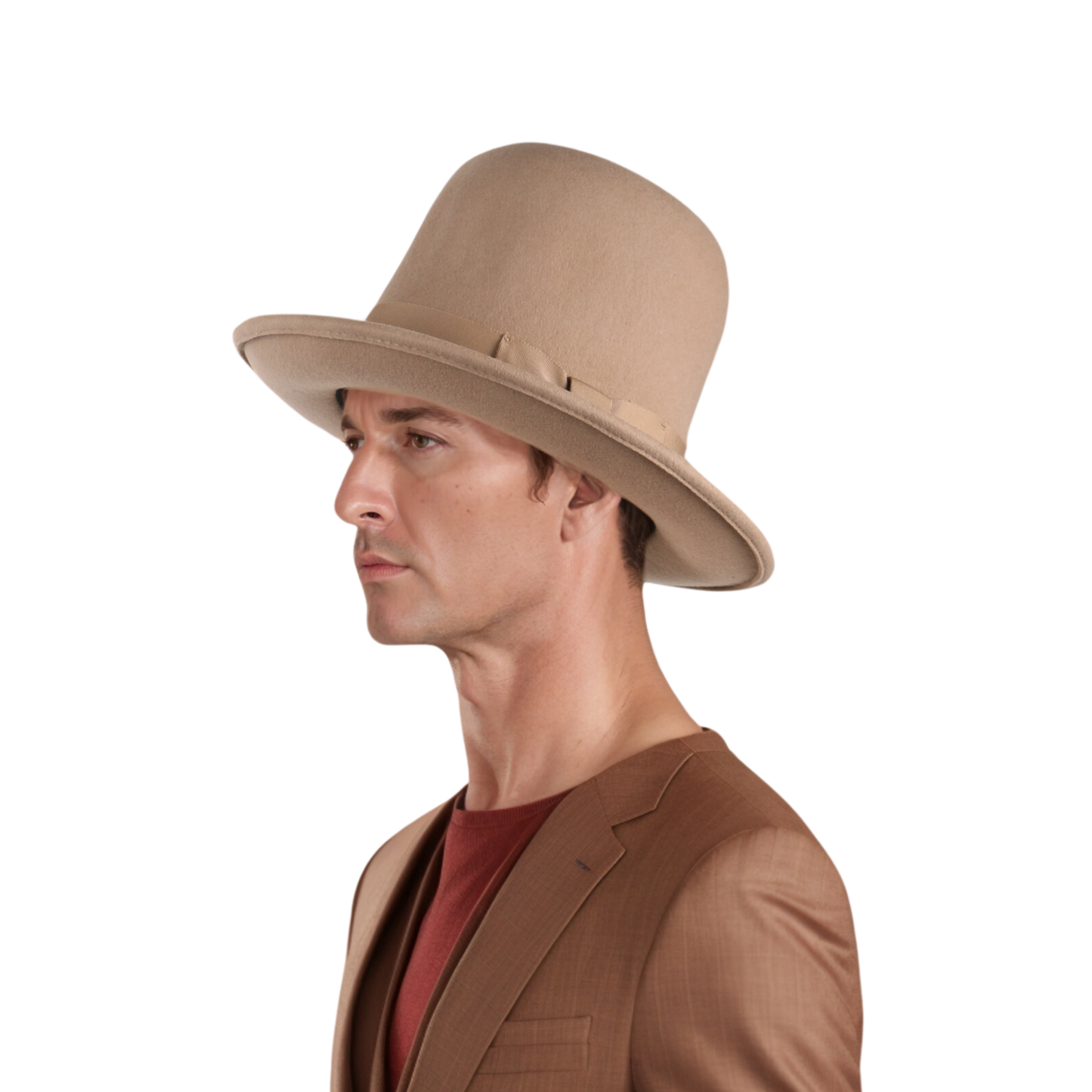 Tall Bowler Coke Stovepipe Hat One Size Adjustable Derby Hat - hatsXcaps