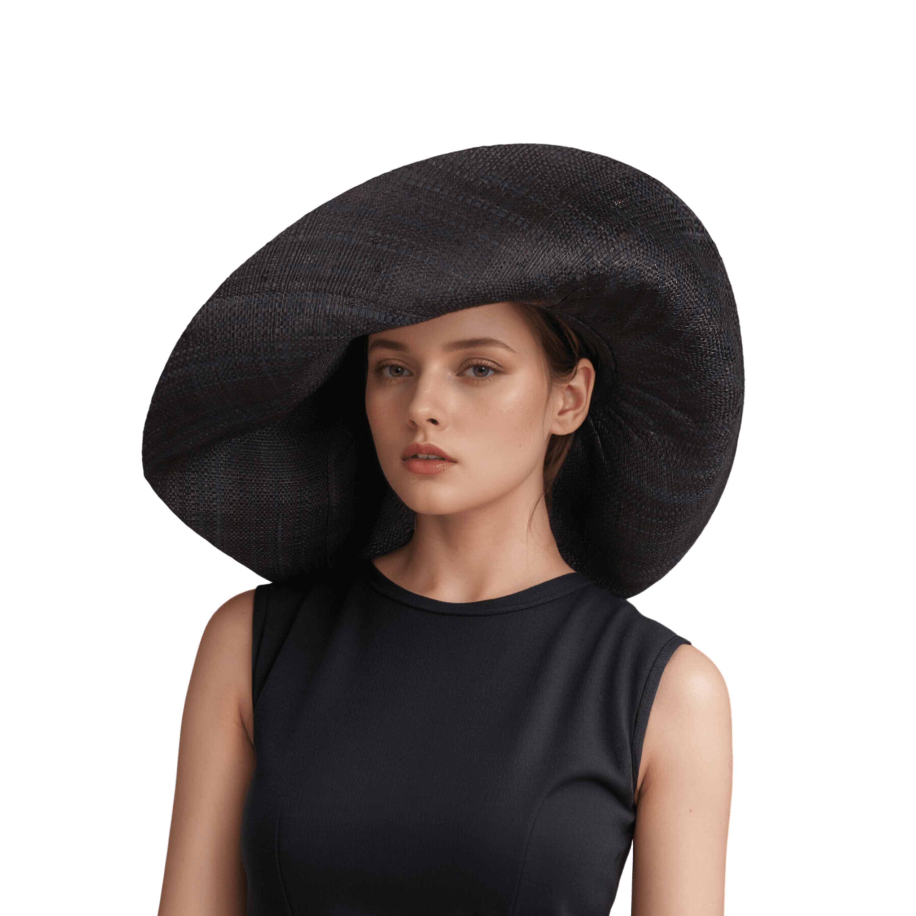 Women's Wide Brim Mimosa Sun Hat for Summer Beach - hatsXcaps