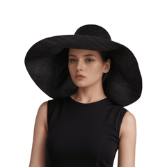 Women's Wide Brim Mimosa Sun Hat for Summer Beach - hatsXcaps