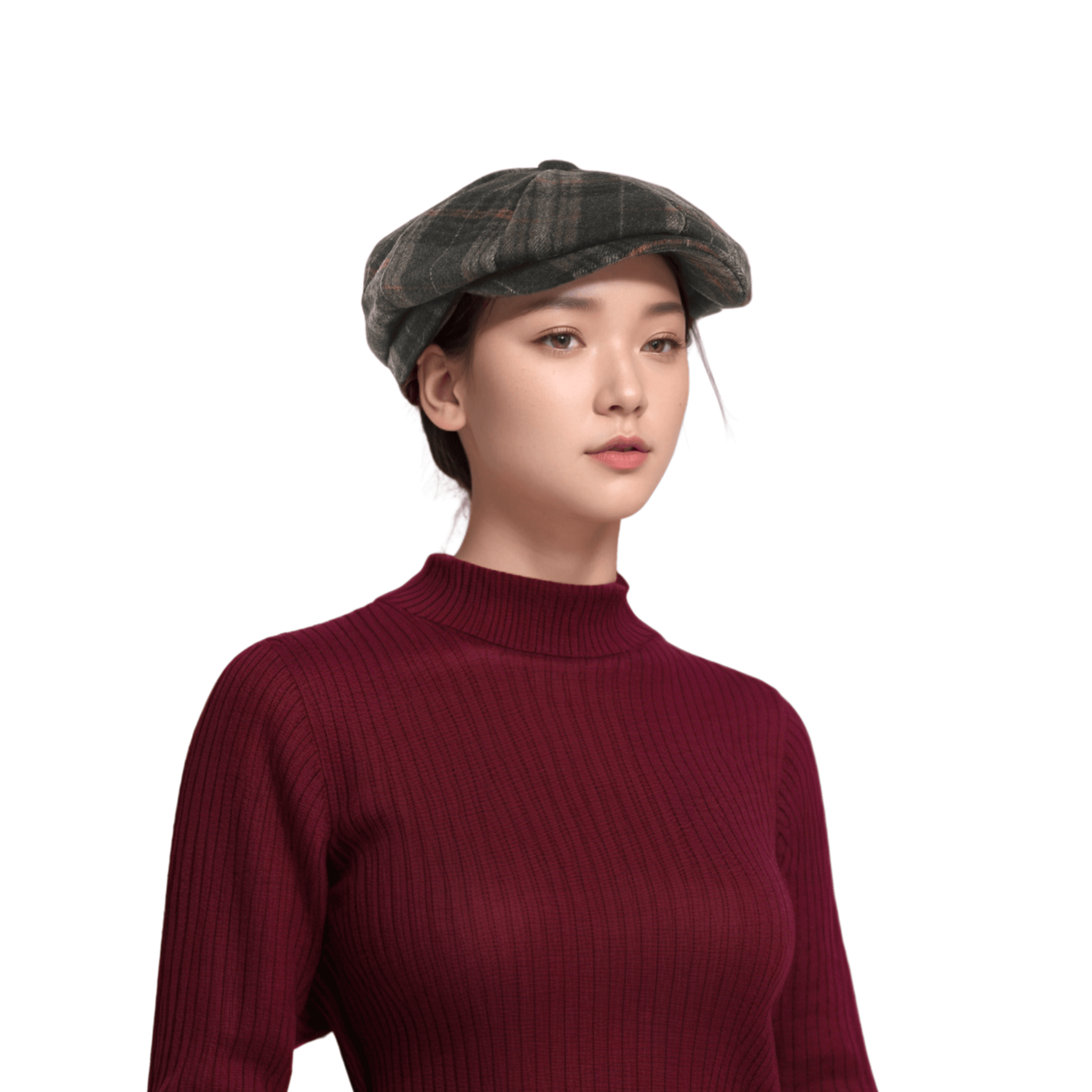 Vintage Gatsby 8-Panel Baker Boy Hat for Men & Women - hatsXcaps
