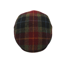Scottish Wool Flat Cap, Harris Tweed Peaky Blinders Style Cap - hatsXcaps