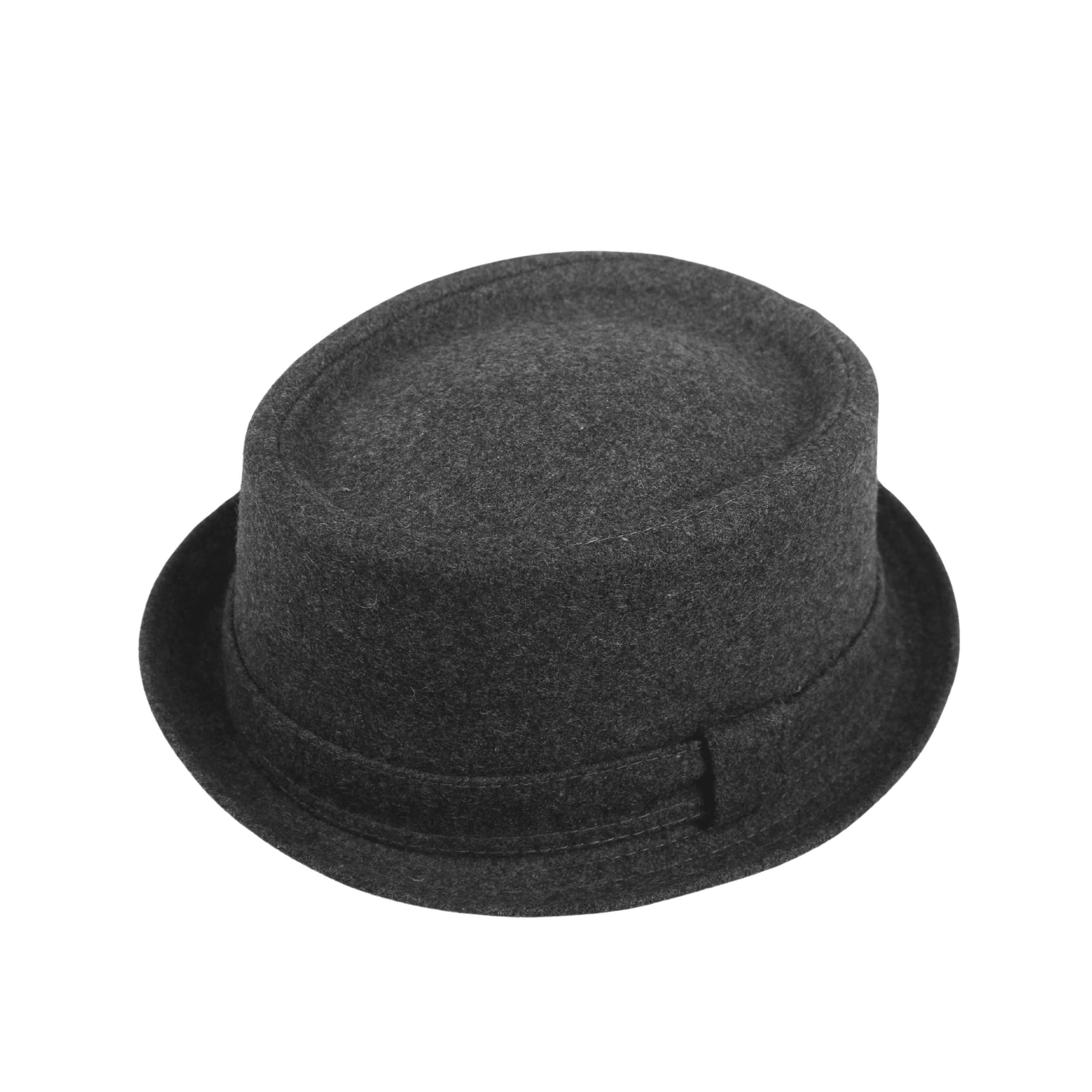 Wool Pork Pie Hat, Trilby Pork Pie Hat - hatsXcaps