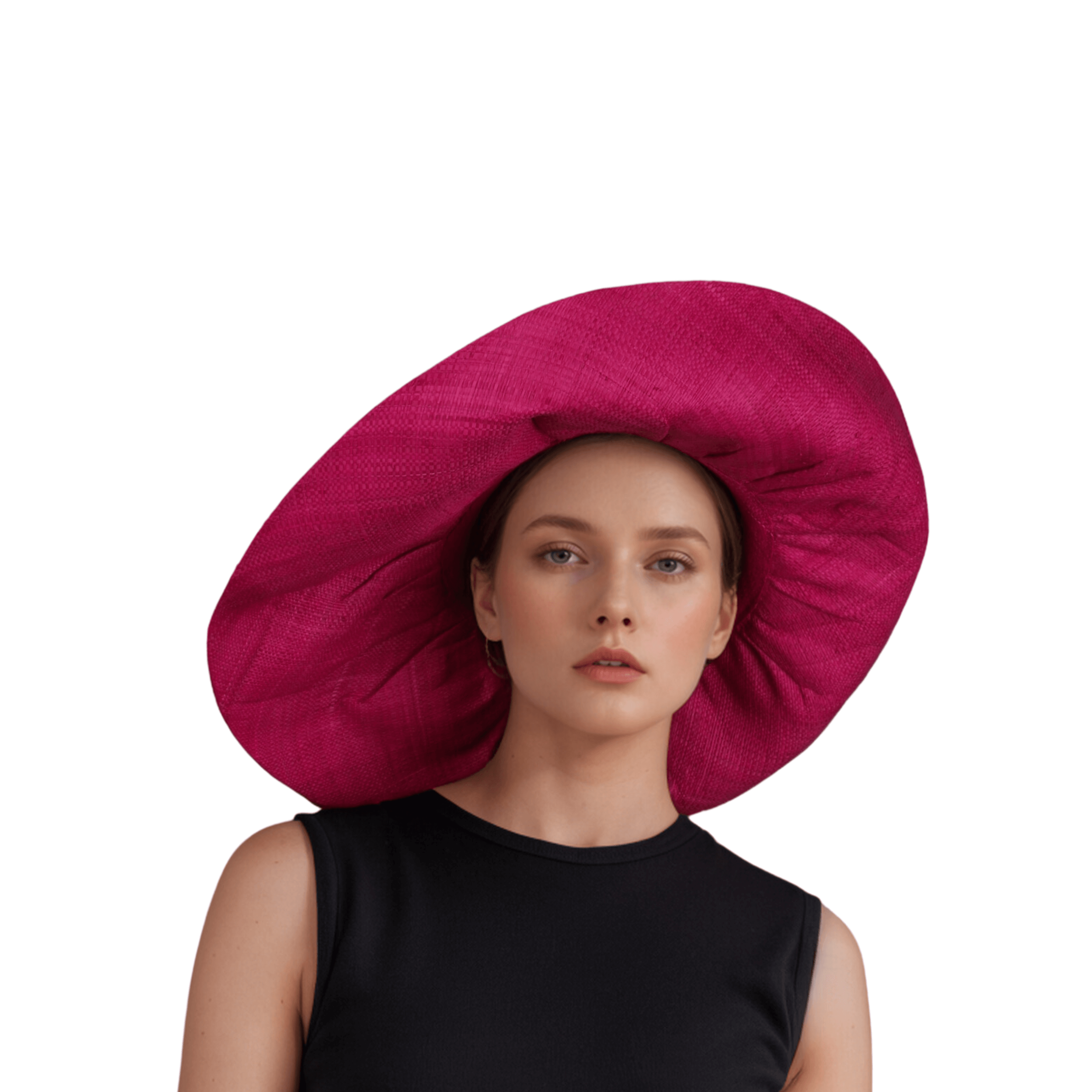 Women's Wide Brim Mimosa Sun Hat for Summer Beach - hatsXcaps