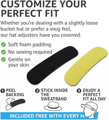 Hat Filler, Tape Adjusters Inserts - hatsXcaps