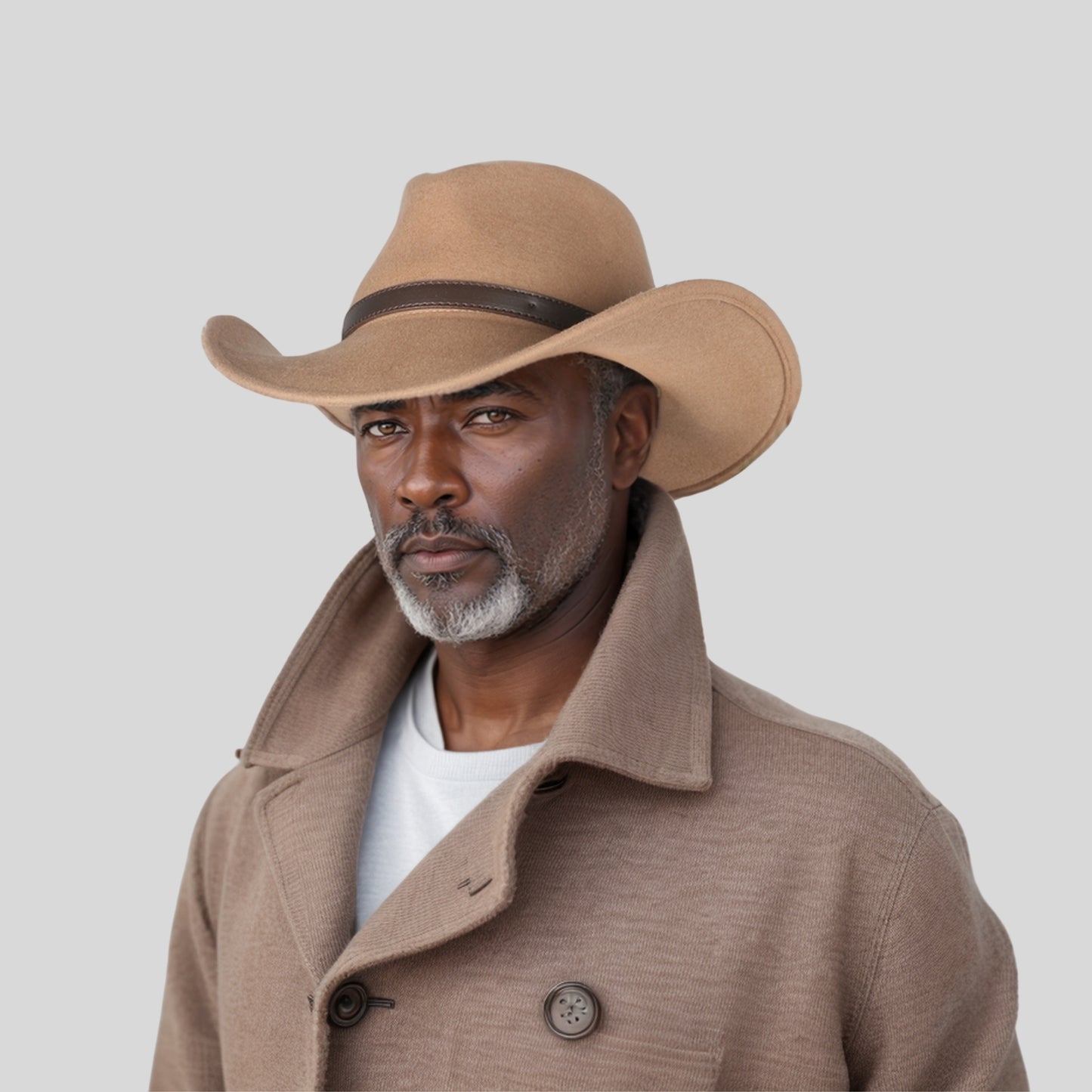 100% Pure Wool Cowboy Hats for Men and Women - hatsXcaps