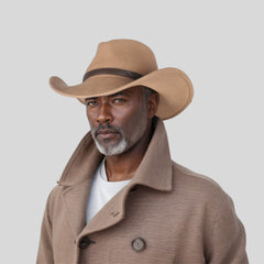 100% Pure Wool Cowboy Hats for Men and Women - hatsXcaps