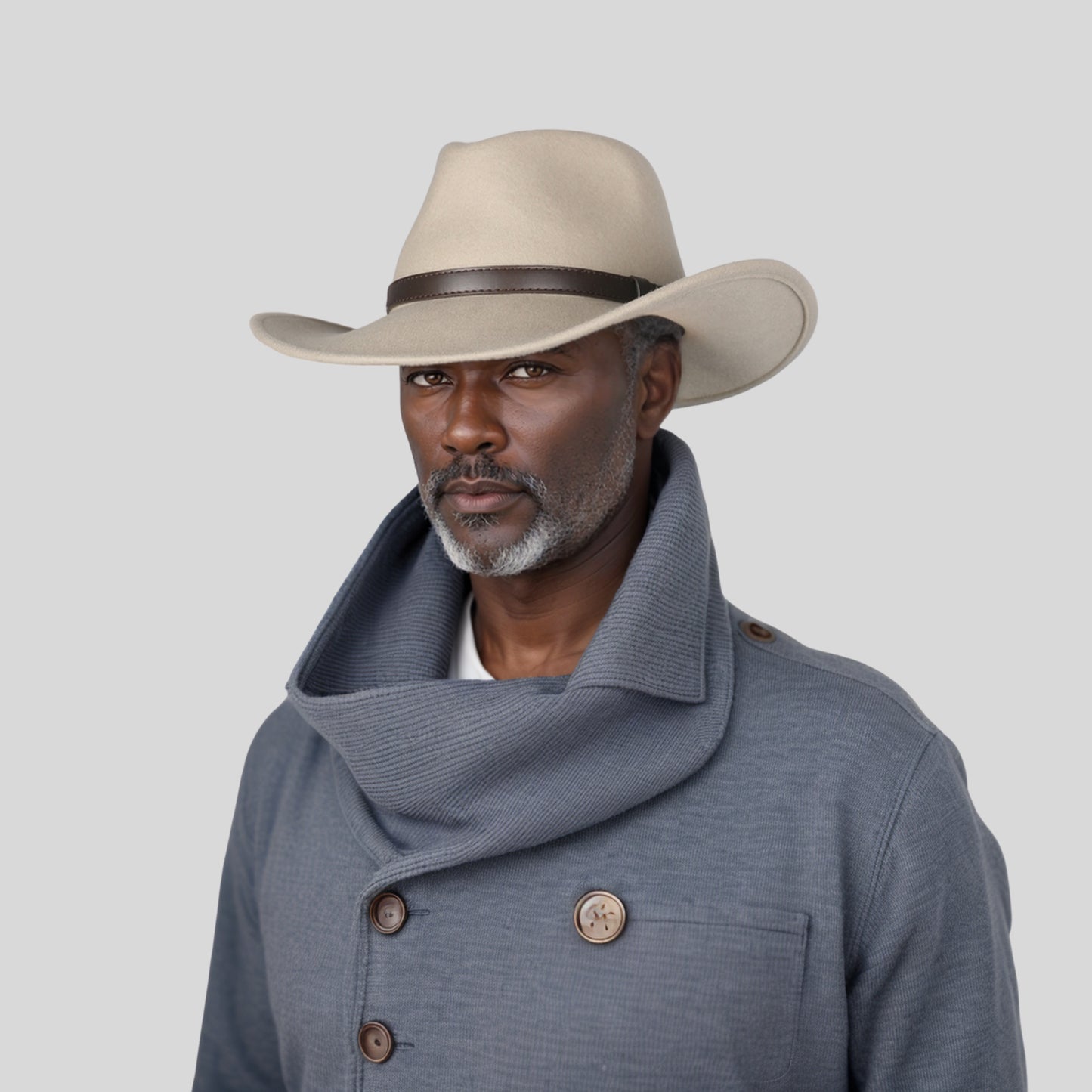 100% Pure Wool Cowboy Hats for Men and Women - hatsXcaps