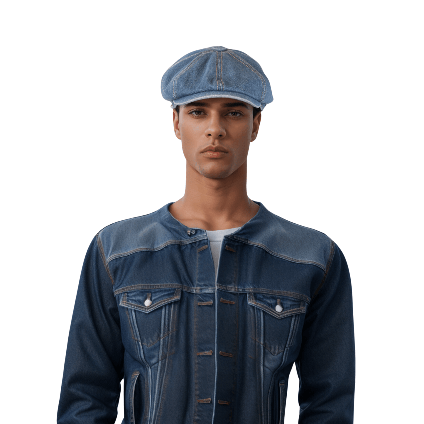 Classic Peaky Blinders 100% Cotton Baker Boy Men's Flat Cap - hatsXcaps