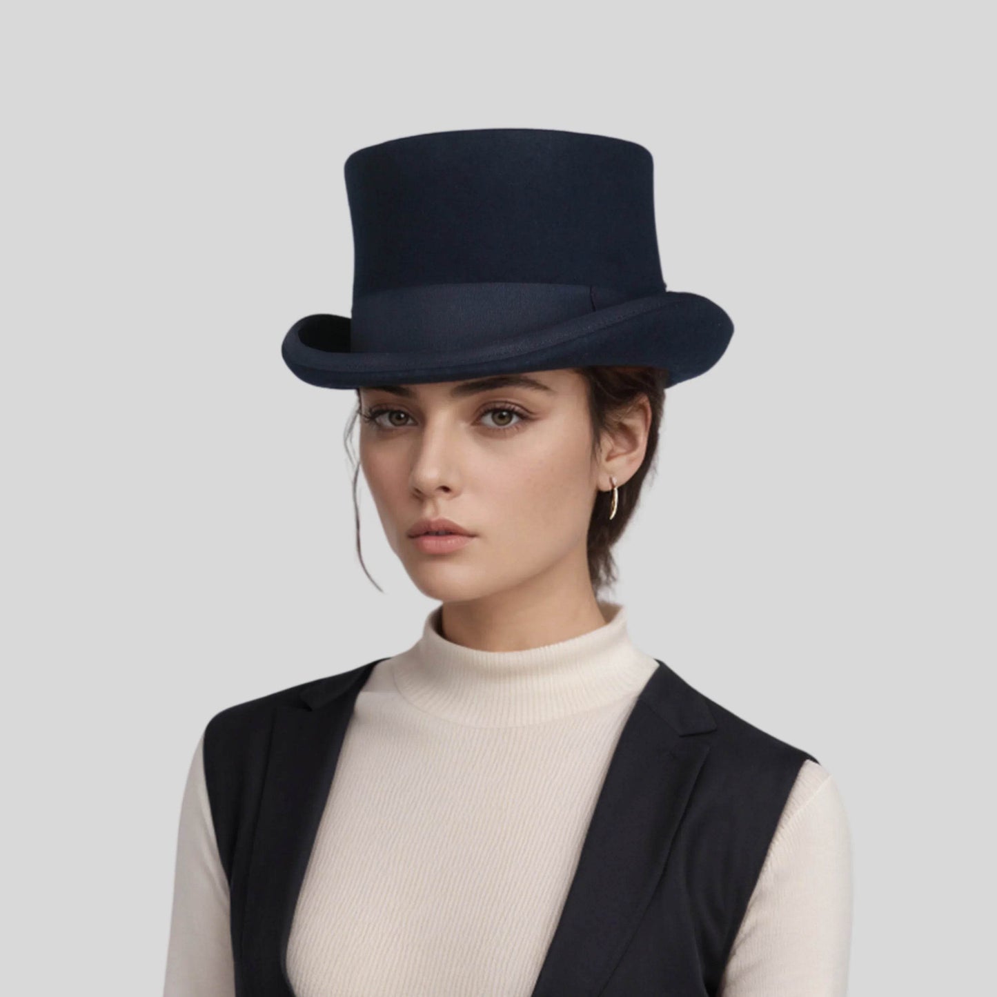 Wool felt Top Hats, Classic Wedding Events Costume Hat - hatsXcaps