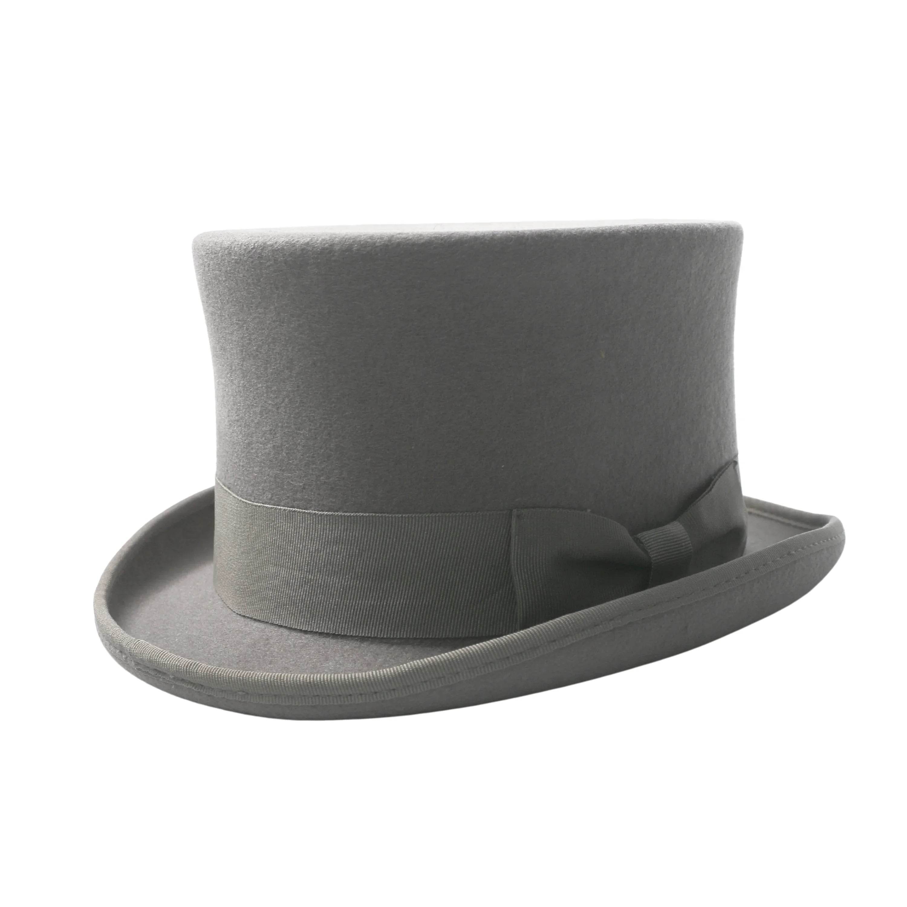 Wool felt Top Hats, Classic Wedding Events Costume Hat - hatsXcaps