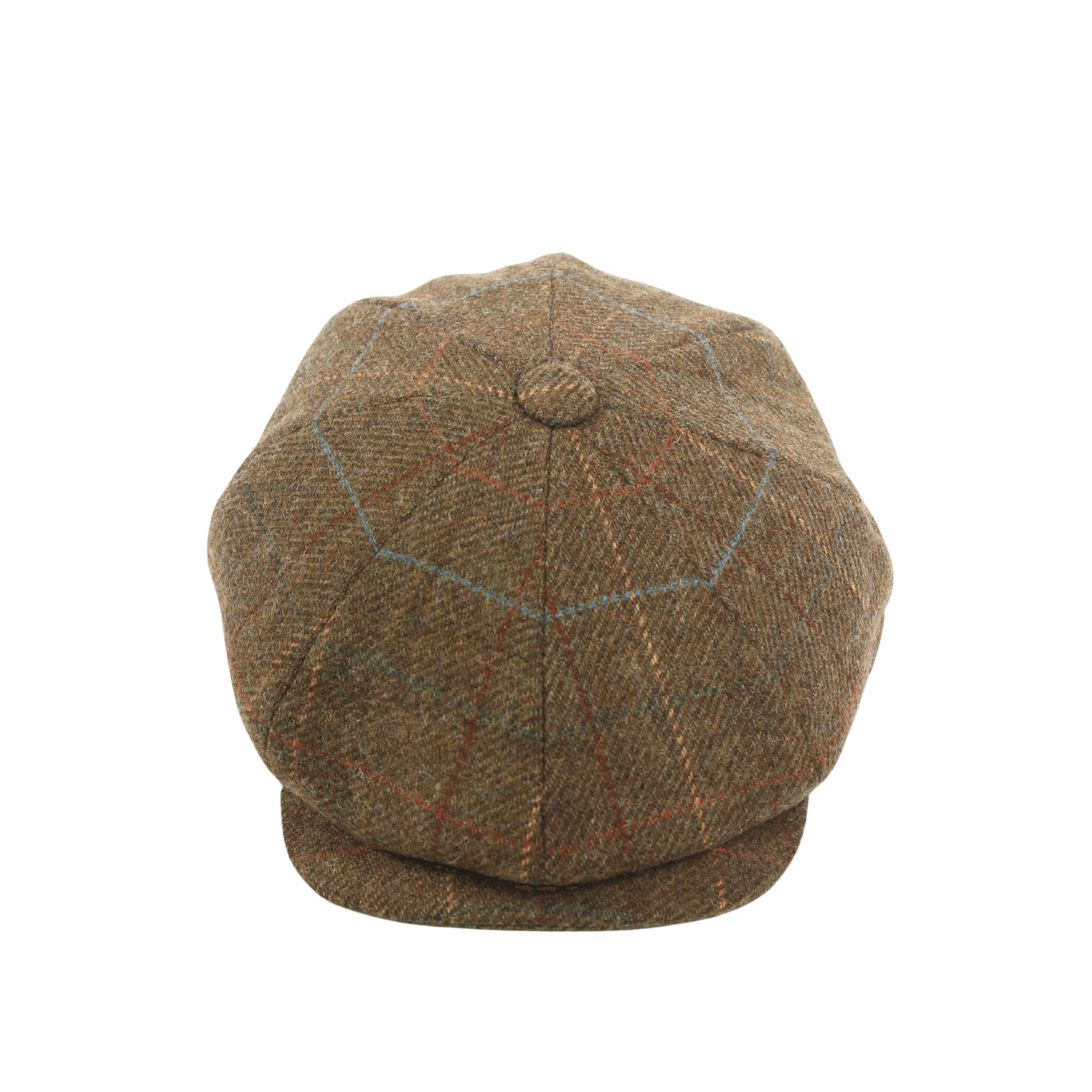 Green 8 Panel Unisex Newsboy Cap - hatsXcaps