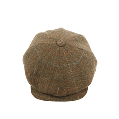 Green 8 Panel Unisex Newsboy Cap - hatsXcaps
